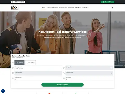 Kos Airport Taxi Transfers Official Website - Book Online