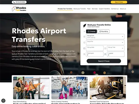 Rhodes Airport Transfer Services | Rhodes Taxi Transfers
